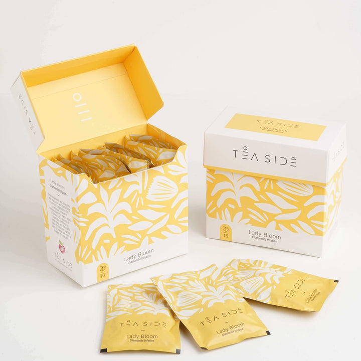 Lady Bloom - Chamomile Infusion individually wrapped teabags